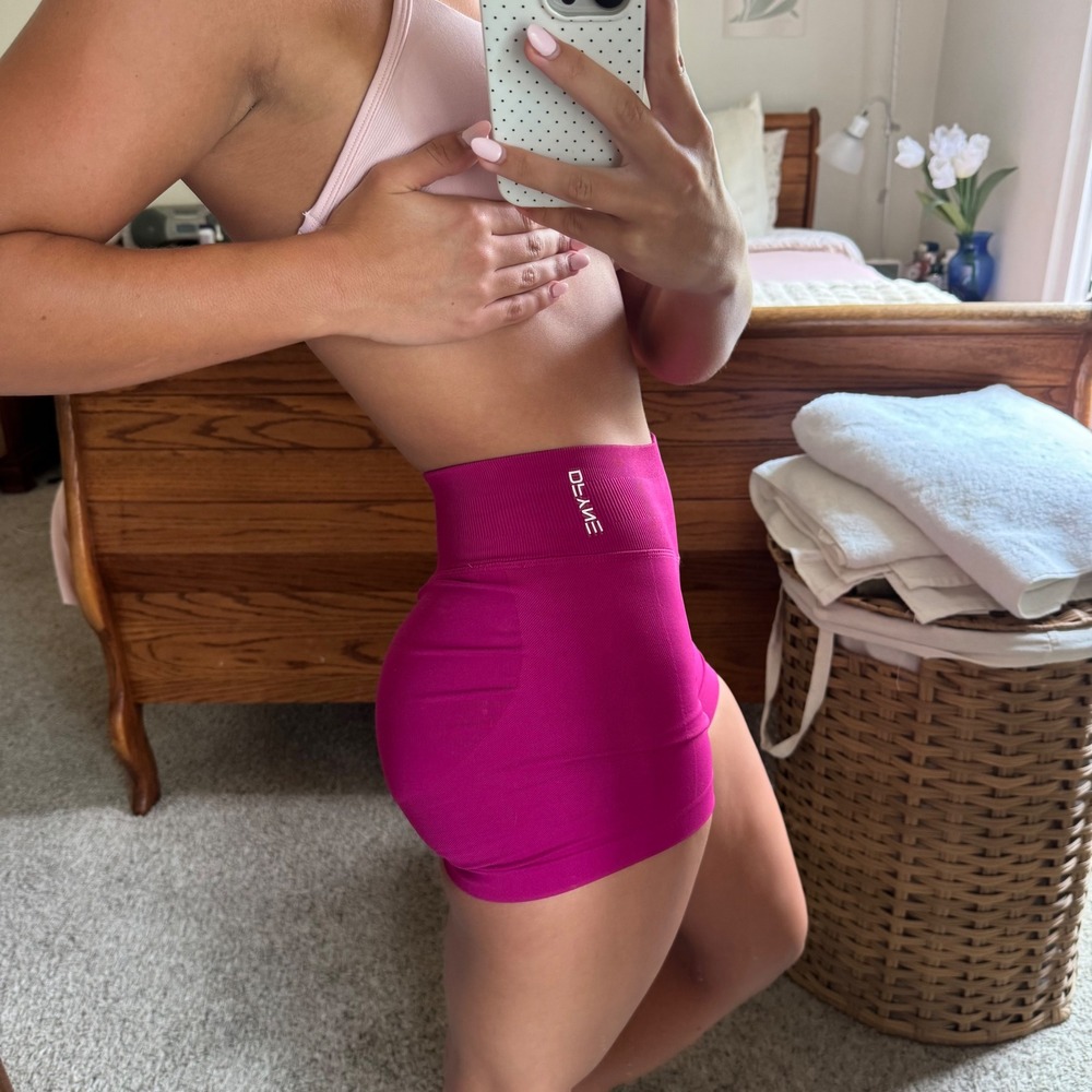 Dfyne impact shorts 4.5" floral pink extra small - Picture 3 of 6